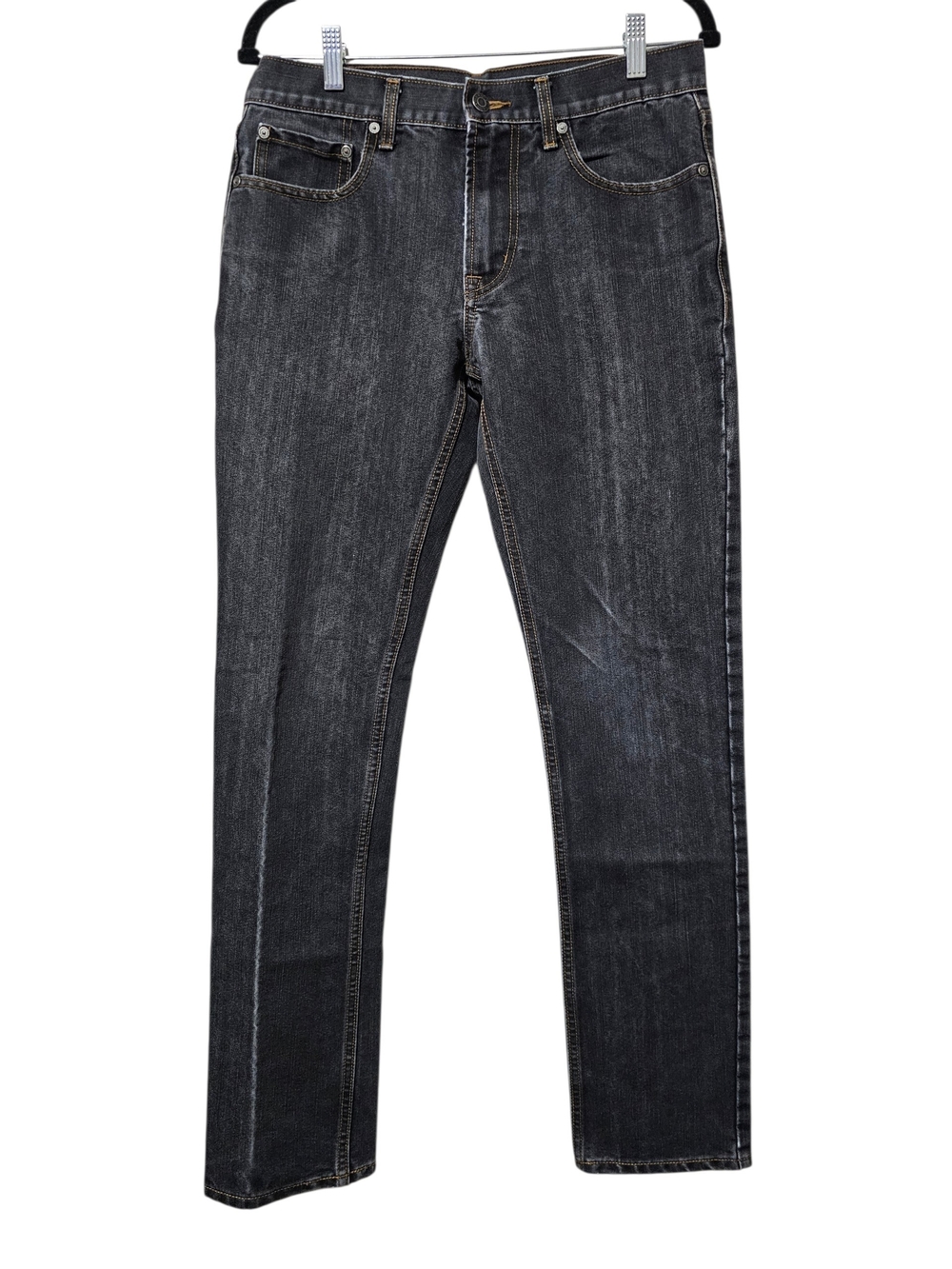 Old Navy Men’s Slim Straight Black-Gray Jeans